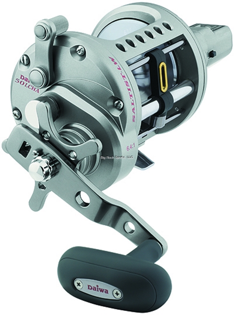 Picture of Daiwa Saltist Line Counter Reel, Rh, 4Crbb + 1Rb, 6.4:1 Ratio, Alum Spool, Braid 40/840, 50/630