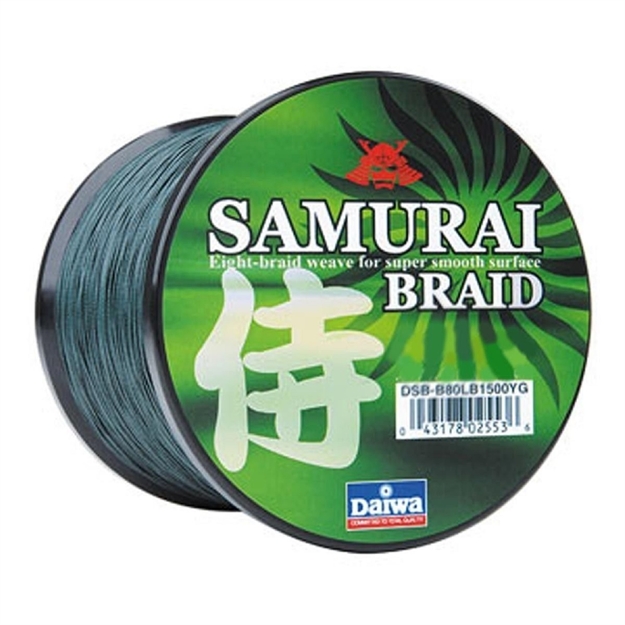 Picture of Daiwa Samurai Braid Filler Spool 300Y Green 40 Lb. Test DSB-B40LB300YG