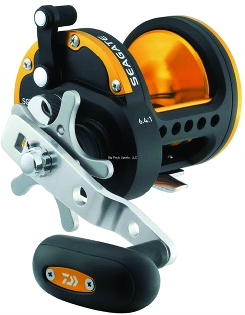 Picture of Daiwa Seagate Conventional Reel, Rh, 3Bb + 1Rb, 6.1:1 Ratio, Alum Spool, Braid 40/260, 50/200, Mono 12/420, 14/350