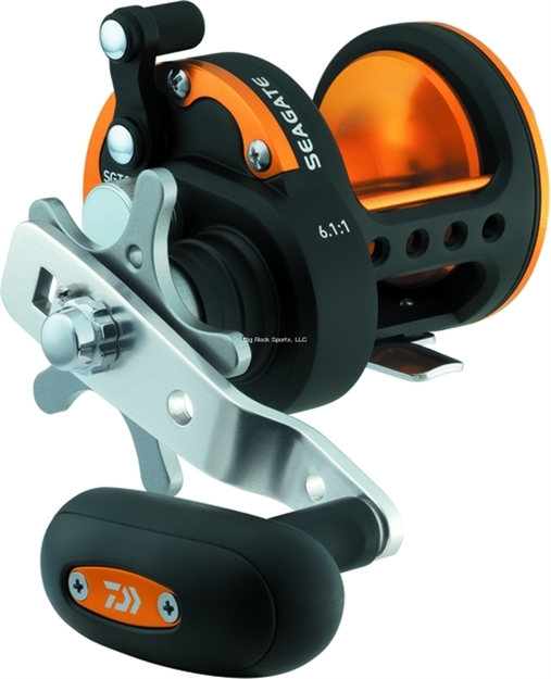 Picture of Daiwa Seagate Conventional Reel, Rh, 3Bb + 1Rb, 6.1:1 Ratio, Alum Spool, Braid 40/380, 50/280, Mono 14/490, 20/295