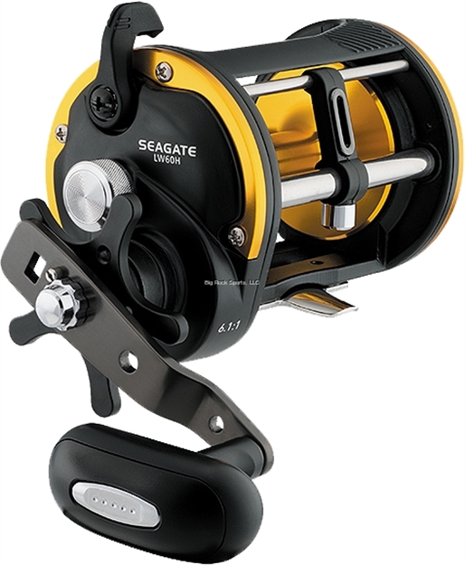 Picture of Daiwa Seagate Conventional Reel, Rh, 3Bb + 1Rb, 6.1:1 Ratio, Braid 50/820, 60/700, Mono 25/530, 30/450