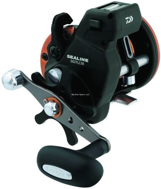 Picture of Daiwa Sealine Sg-3B Line Counter Reel, Right Hand, 3Bb, 4.2:1 Ratio, Alum Spool, Braid 40/300, 50/240, Counter Balanced Handle