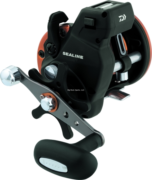 Picture of Daiwa Sealine Sg-3B Line Counter Reel, Right Hand, 3Bb, 4.2:1 Ratio, Alum Spool, Braid 40/480, 50/380, Counter Balanced Handle