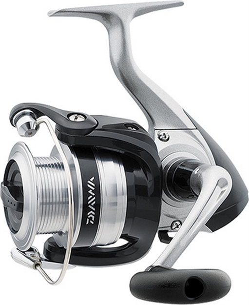 Picture of Daiwa Strikeforce-B Spinning Reel, Ambi, 1Bb, 5.3:1 Ratio, Abs Alum Spool, Mono 6/210, 8/170, 10/140