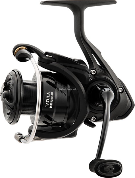 Picture of Daiwa Tatula LT Spinning Reel, Light Zaion Body, 6.2:1 Ratio, 5.8Oz, 7Bb, 160 Yds 6Lb Mono, Black Body