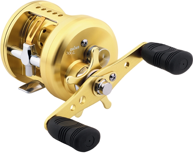 Picture of Daiwa Team Daiwa Luna Round Baitcast Reel, Lh, 5Crbb + 1Rb, 5.1:1 Ratio, Alum Spool