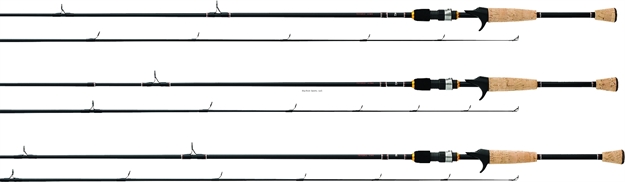 Picture of Daiwa Triforce Trigger Grip Cast Rod, 6'6", 1 Pc, Fast, Med Hvy, 1/4-1 OZ Lures, 10 LB - 20 LB Line
