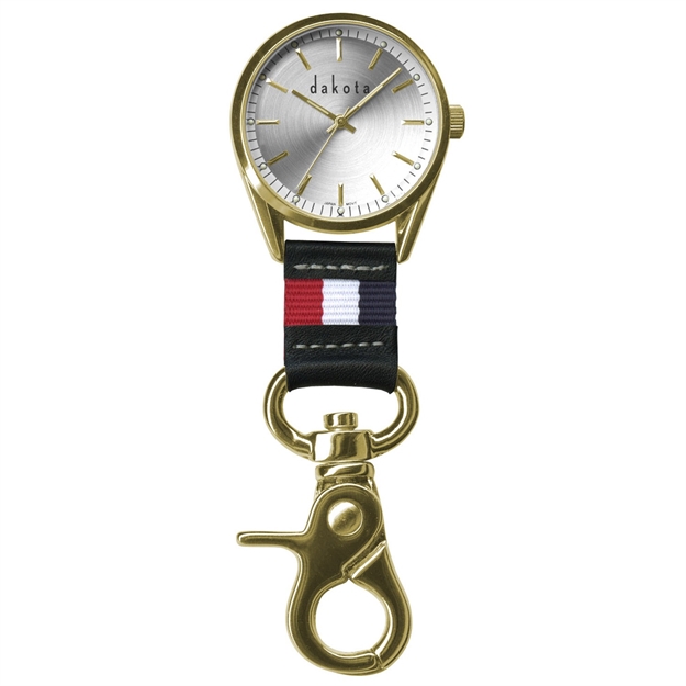 Picture of Dakota Classic Dress Clip Watch-Gold Case/Nautical Fob