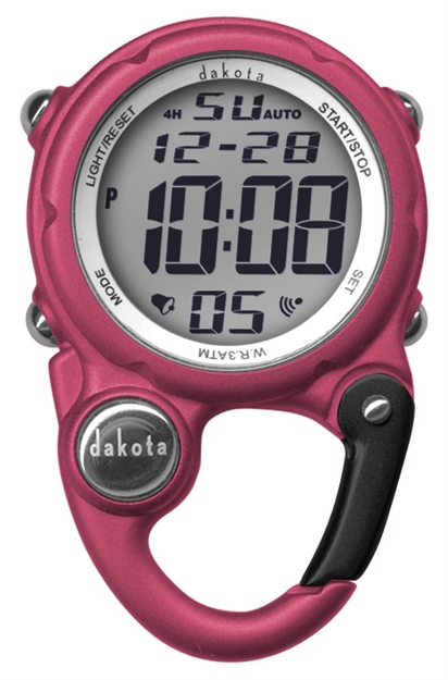 Picture of Dakota Digital Clip Mini Watch - Water Resistant - Pink
