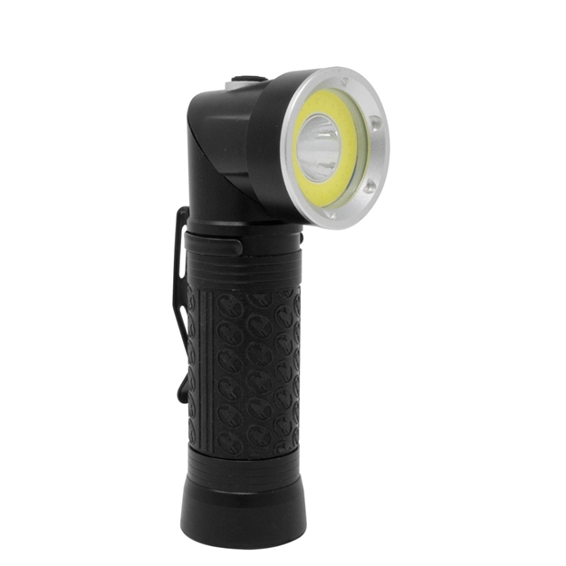 Picture of Dakota Swival Emergency Aluminum Flashlight Black
