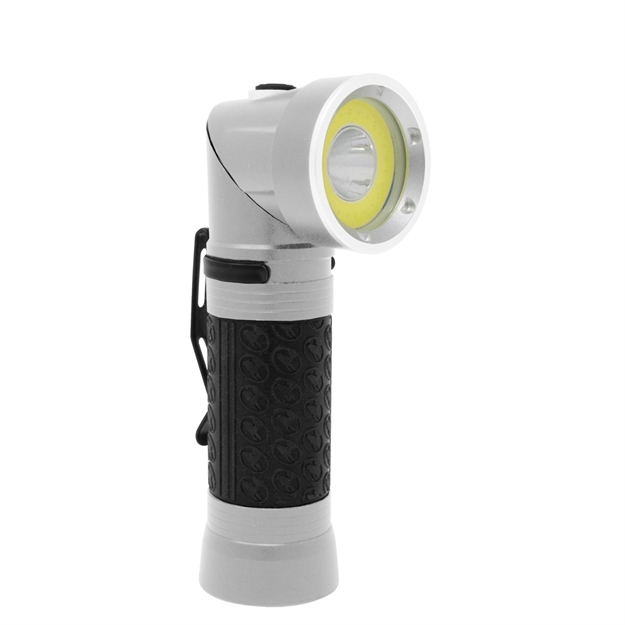 Picture of Dakota Swival Emergency Aluminum Flashlight Silver