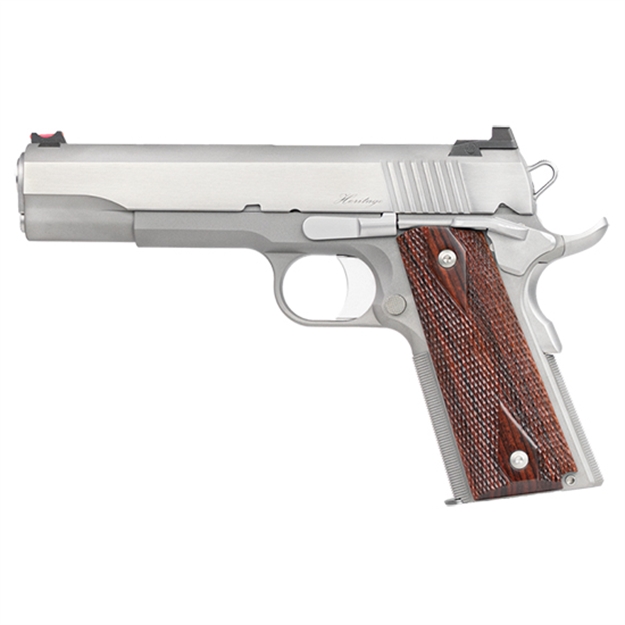 Picture of Dan Wesson 01858 Heritage  45 Acp 5" 8+1 Stainless Steel Cocobolo Grip