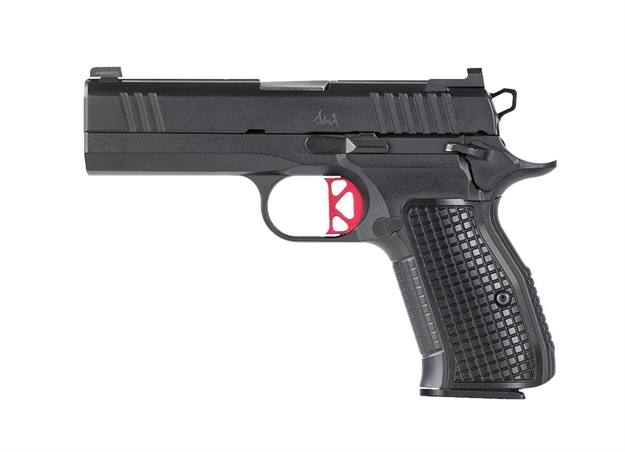 Picture of Dan Wesson 92112 Dwx Compact 9Mm Luger 4" 10+1 Black Black Duty Aluminum Slide Black Aluminum Grip