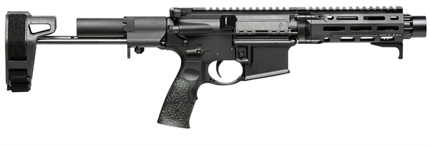 Picture of Daniel Defense 0208822070067 Ddm4 Pdw *Co Compliant 300 Blackout 7" NO Magazine Black Hard Coat Anodized Black Polymer Grip Max Defense Cqb Gen7