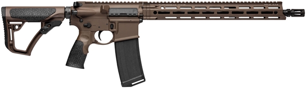 Picture of  Daniel Defense 0212802338047 Ddm4 V7 5.56X45mm Nato 30+1 16" Threaded Barrel W/Flash Suppressor, Mil-Spec Brown Cerakote, 6 Position Stock W/Softtouch Overmolding