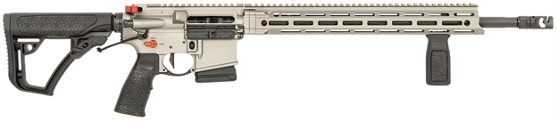 Picture of  Daniel Defense 0212809385055 Ddm4 V7 Pro *Ca Compliant 5.56X45mm Nato 18" 10+1, Gun Metal Gray Rec, Black Oem Overmolded Stock & Grip, Geissele Trigger, Red Radian Acc. 818773022647