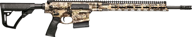 Picture of  Daniel Defense 0215809282047 Dd5 V4 Hunter 6.5 Creedmoor 18" 5+1 Kryptek Highlander Black 6 Position W/Softtouch Overmolding Stock Black Polymer Grip Right Hand