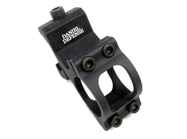 Picture of  Daniel Defense 0302016514 Offset Flashlight Mount With 1" Diameter Aluminum Black Hard Coat Anodized 852548002097