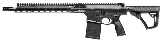 Picture of Daniel Defense 0215707258047 Dd5 V3 7.62X51mm Nato 16" 20+1 Black Hard Coat Anodized Black Phosphate 6 Position W/Softtouch Overmolding Stock Black Polymer Grip 02-157-07258-047