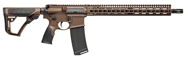 Picture of Daniel Defense 1619055 Ddm4 V11 *Ca Compliant* Semi-Automatic 300 Aac Blackout/Whisper (7.62X35mm) 16" 10+1 6-Position Brown Stk Brown Cerakote