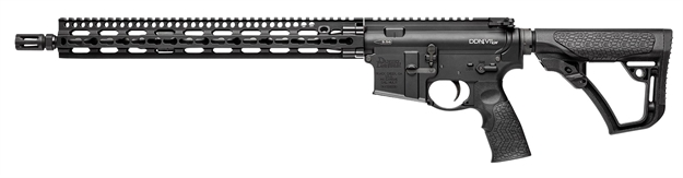 Picture of Daniel Defense 3003267 Ddm4  
Semi-Automatic 223 Remington/5.56 Nato 16" 6-Position Black Stk Black Hardcoat Anodized