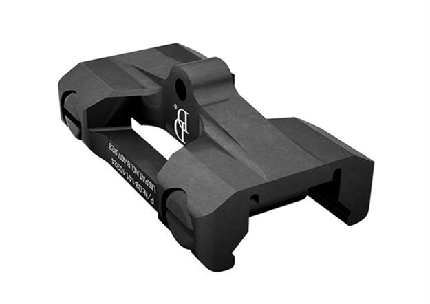 Picture of Daniel Defense 0314110324 Rock And Lock Picatinny Bipod Mount Adapter 1-Piece Black Anodized 6061-T6 Aluminum 03-141-10324