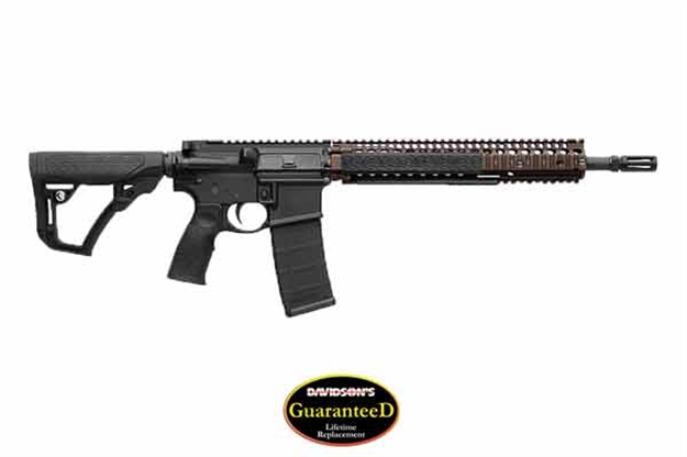 Picture of Daniel Defense 0208806027011 Ddm4 M4a1 5.56X45mm Nato 30+1 14.50" Threaded Barrel, Black Hard Coat Anodized Receiver, 6 Position Stock W/Softtouch Overmolding, Flat Dark Earth Handguard 02-088-06027-011 815604015547