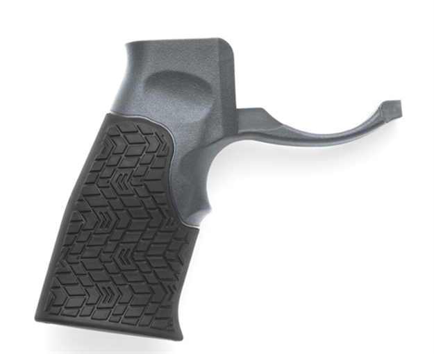 Picture of Daniel Defense 2107105177012 Pistol Grip Tornado Made OF Polymer With Tornado Gray Textured Finish For Ar-15 21-071-05177-012