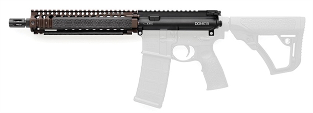 Picture of Daniel Defense 2300408013011 Mk18 Upper Group 5.56X45mm Nato 10.30" Black Phosphate Barrel, 7075-T6 Aluminum Black Anodized Receiver, Flat Dark Earth DD Risii Mk18 Handguard For Ar-15 23-004-08013-011 852548002592