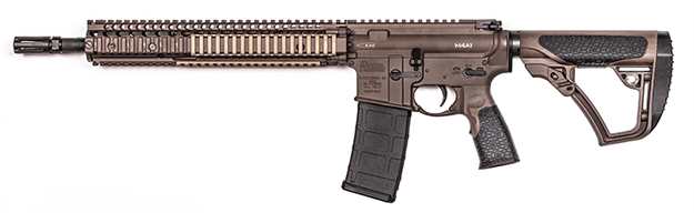 Picture of Daniel Defense 0208815126011 Ddm4 M4a1 5.56X45mm Nato 30+1 14.50" Barrel W/Flash Suppressor, Mil-Spec Brown Cerakote, 6 Position Stock W/Softtouch Overmolding 02-088-15126-011 815604015738