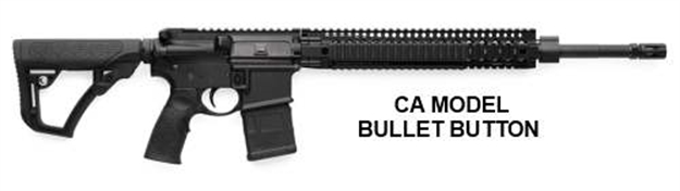 Picture of Daniel Defense 0214213175055 Ddm4 Mk12 Spr *Ca Compliant 5.56X45mm Nato 18" 10+1 Black Hard Coat Anodized Rec 6 Position W/Softtouch Overmolding Stock Black Polymer Grip 02-142-13175055
