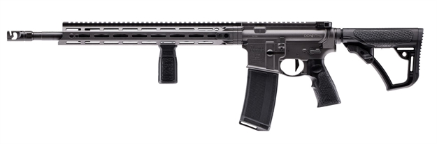 Picture of  Daniel Defense 0212810739047 Ddm4 V7 Pro 5.56X45mm Nato 18" 30+1, Cobalt Rec, Black Oem Overmolded Stock & Grip, Geissele Trigger