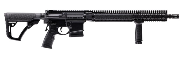 Picture of Daniel Defense 0214515175055 Ddm4 V9 *Ca Compliant 5.56X45mm Nato 16" 10+1 Black Hard Coat Anodized 6 Position W/Softtouch Overmolding Stock 02-145-15175-055