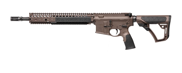 Picture of Daniel Defense 0208815126055 Ddm4 M4a1 *Ca Compliant 5.56X45mm Nato 14.50" 10+1 Mil-Spec Brown Cerakote 6 Position W/Softtouch Overmolding Stock 02-088-15126-055 815604016117