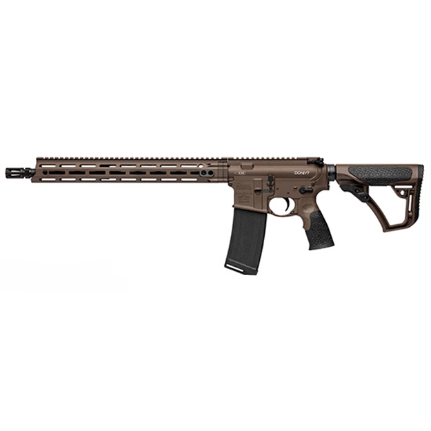 Picture of  Daniel Defense 0212802338047 Ddm4 V7 5.56X45mm Nato 30+1 16" Threaded Barrel W/Flash Suppressor, Mil-Spec Brown Cerakote, 6 Position Stock W/Softtouch Overmolding 815604018562