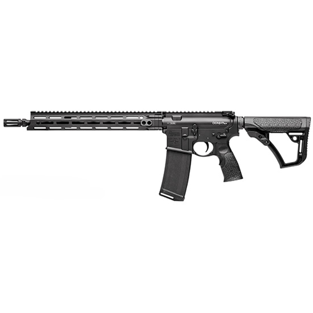 Picture of Daniel Defense 0212815049047 Ddm4 V7 Slw 5.56X45mm Nato 30+1 14.50" Threaded Lightweight Profile Barrel, Black Hard Coat Anodized,  6 Position Stock W/Softtouch Overmolding 02-128-15049-047