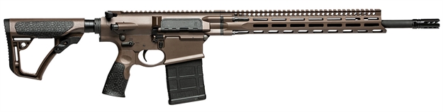 Picture of  Daniel Defense 0215820057047 Dd5 V4 Gen II 6.5 Creedmoor 18" 20+1 Mil-Spec Brown Cerakote Black 6 Position W/Softtouch Overmolding Stock Mlok 818773021531