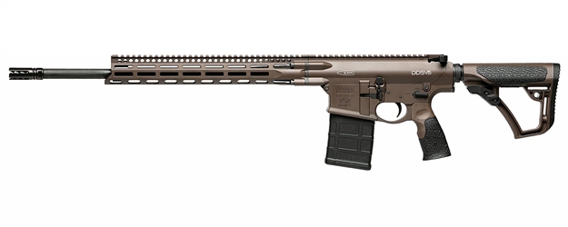 Picture of  Daniel Defense 0216581690047 Dd5 V5 Gen II 6.5 Creedmoor 20" 20+1 Mil-Spec Brown Cerakote 6 Position W/Softtouch Overmolding Stock Mlok