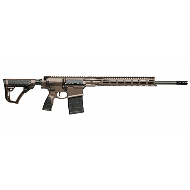 Picture of  Daniel Defense 0216581690047 Dd5 V5 Gen II 6.5 Creedmoor 20" 20+1 Mil-Spec Brown Cerakote 6 Position W/Softtouch Overmolding Stock Mlok