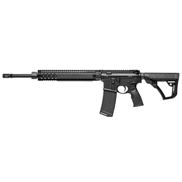 Picture of Daniel Defense 0214213175047 Ddm4 Mk12 Spr 5.56X45mm Nato 18" 20+1 Black Hard Coat Anodized 6 Position W/Softtouch Overmolding Stock 02-142-13175-047