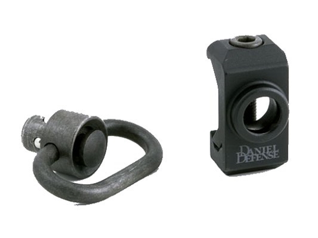 Picture of  Daniel Defense 0302130029 Rail Mount Attachment  Black 1.25" Quick Detach Aluminum Picatinny Rail