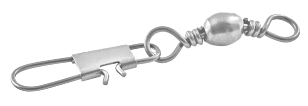 Picture of Danielson Barrel Swivel W/Interlock Snap Nickel Size 7 6Pk