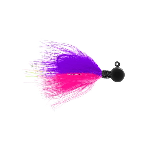 Picture of Danielson Blackhawk Steelhead Jig 1/4Oz Hot Pink/Purple/Black