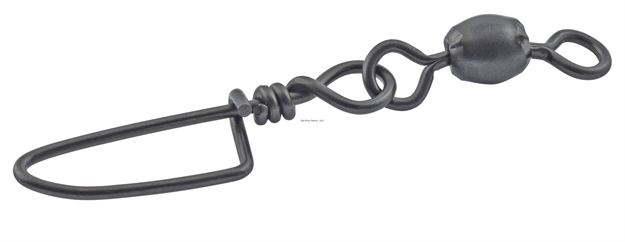 Picture of Danielson Crane Swivel W/Cross Lock Snap Black Size 7 7Pk