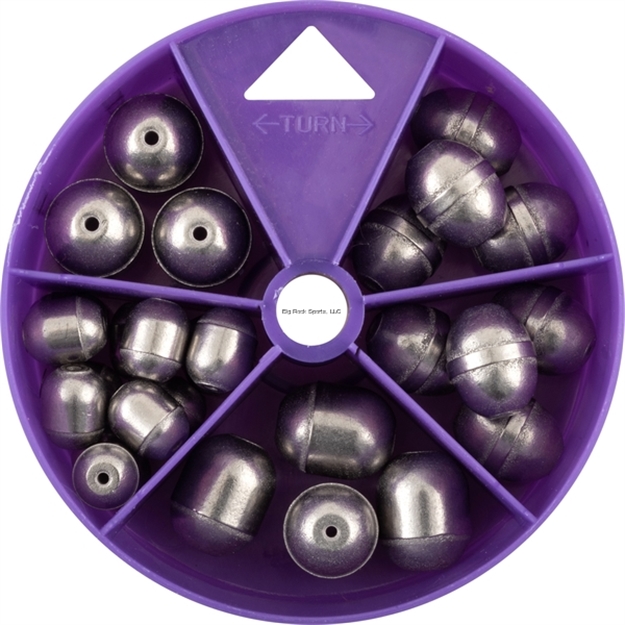 Picture of Danielson Egg Casting Steel Sinker Selection 27Pc