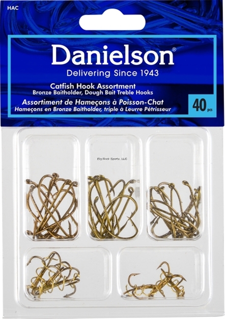Picture of Danielson Hook Assortment Catfish 40Pc