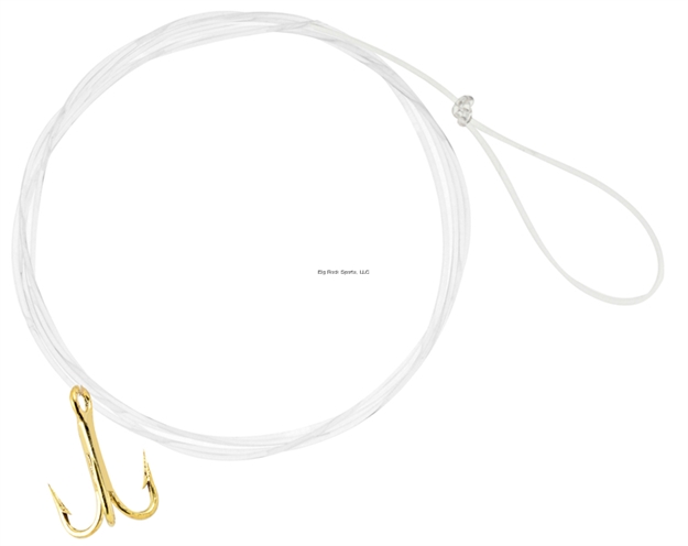 Picture of Danielson Snelled Hook Gold Treble Size 14