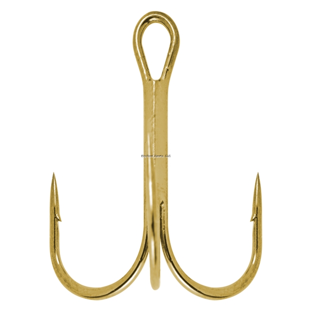 Picture of Danielson Treble Hook Single Bag Gold Size 18