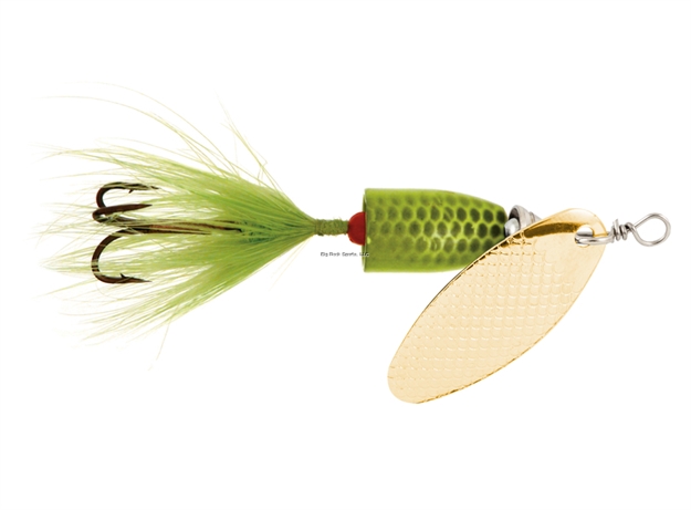 Picture of Danielson Zingtail Spinner 1/8Oz Chartreuse Scale