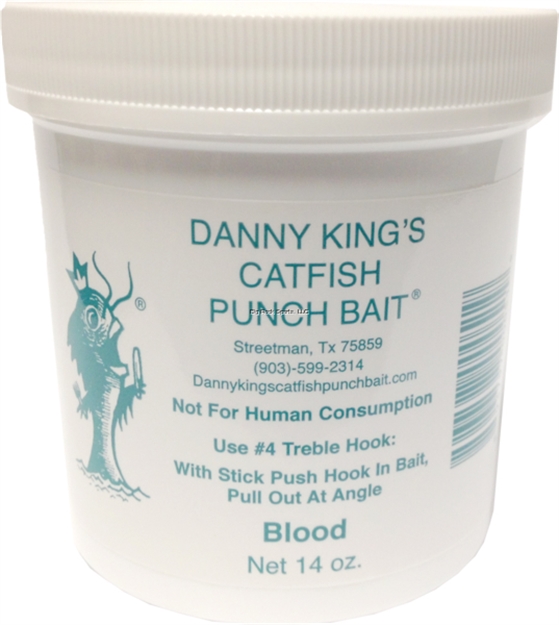 Picture of Danny Kings Catfish Punch Bait-Blood 14Oz